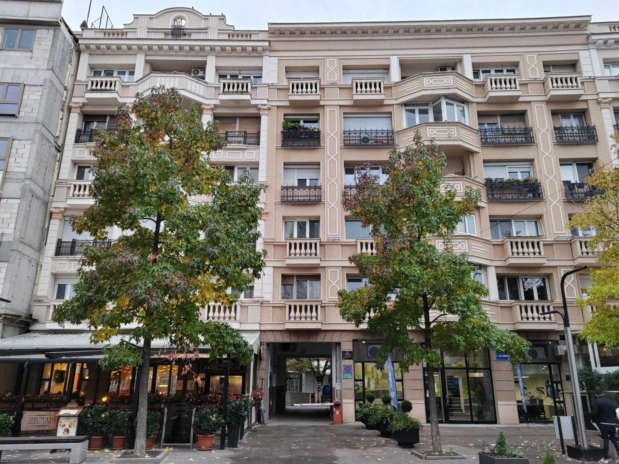 City Sqare Apartment Verde 斯科普里 外观 照片